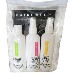Hairuwear Essential Care Travel Kit: Cleanse, Restore, Shape NEW